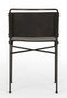Four Hands Irondale Collection Wharton Distressed Black Dining Chair