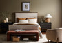 Four Hands Bolton Glenview King Bed in Weathered Oak Finish