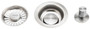 The Galley Polished Stainless Steel Strainer Basket