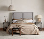 Four Hands Kensington Potter King Bed In Manor Grey Finish