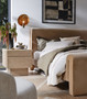 Four Hands Norwood Mitchell Queen Bed in Surrey Camel