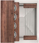 The Galley Ideal BarStation 18 in American Black Walnut