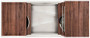 The Galley 48-Inch Ideal Workstation 4S in American Black Walnut