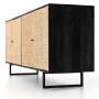 Four Hands Prescott Collection Carmel Black Wash Sideboard