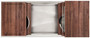 The Galley 48-Inch Ideal ThinTop Workstation 4S in American Black Walnut
