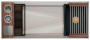The Galley 48-Inch Ideal ThinTop WashStation 4S in American Black Walnut