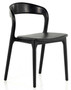Four Hands Amare Dining Chair in Sonoma Black Leather
