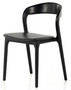 Four Hands Amare Dining Chair in Sonoma Black Leather