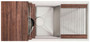 The Galley Ideal Workstation 30S  DryDock 12 in American Black Walnut