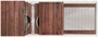 The Galley Ideal Workstation 3S  DryDock 12 in American Black Walnut