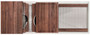 The Galley Ideal Workstation 3S  DryDock 18 in American Black Walnut