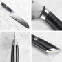 Cangshan Kuro Series 7-Inch Santoku Knife