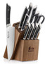 Cangshan 12-Piece Knife Block Set Helena Series With Black Handle