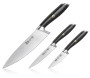 Cangshan L Series 3-Piece Knife Set with Black Handle