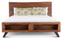 Home Trends  Design London Loft Walnut King Bed