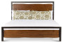 Home Trends  Design Aspen Walnut King Bed