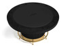 RAM Game Room Prohibition Series 60-Inch Poker Table in Black
