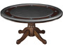 RAM Game Room Game Table 2 In 1 60-Inch in Cappuccino