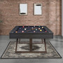 Imperial Billiard Table - Axial 8 Ft. in Smoke with Pewter Base