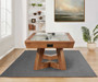 Imperial Aris 7 Ft. Air Hockey Table in Warm Wood