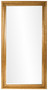 Howard Elliott Nancy Floor Mirror In Gold Finish
