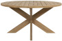 Sunset West Coastal Teak Round Dining Table in Coastal Teak