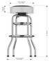 Fan Life Chicago White Sox Bar Stool