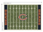 Fan Life Chicago Bears Homefield Rug, 4 x 6