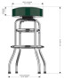 Fan Life Green Bay Packers Bar Stool