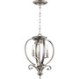 Traditional Bryant 3 Light Dual Mount In Classic Nickel