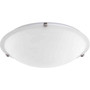 20" Faux Alabaster Ceiling Mount