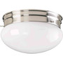 8" Plain Mushroom Ceiling Mount