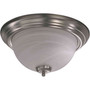 15" Faux Alabaster Ceiling Mount