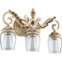 Traditional Florence 3 Light Vanity In Persian White