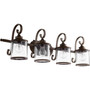 Traditional San Miguel 4 Light Vanity In Vintage Copper