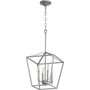 Traditional Gabriel 4 Light Entry In Classic Nickel