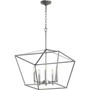 Traditional Gabriel 5 Light Nook In Classic Nickel