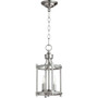 Transitional Rossington 2 Light Entry In Satin Nickel