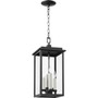 Westerly 4 Light Pendant In Noir