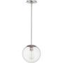 10" Clear Globe Pendant