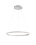 Spunto 28" Silver Round Chandelier