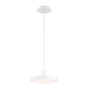 Sandstone Small White 10" Round Pendant