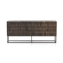 Kelby Sideboard-Carved Vintage Brown
