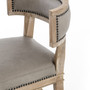 Carter Dining Chair-Light Grey
