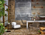 Tulip Side Table-Antique Rust