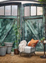 Tulip Side Table-Antique Rust
