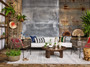 Tulip Side Table-Antique Rust