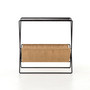 Monarch Magazine Rack-Distressed Black