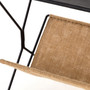 Monarch Magazine Rack-Distressed Black