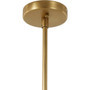 Pellman Chandelier-Matte Brass